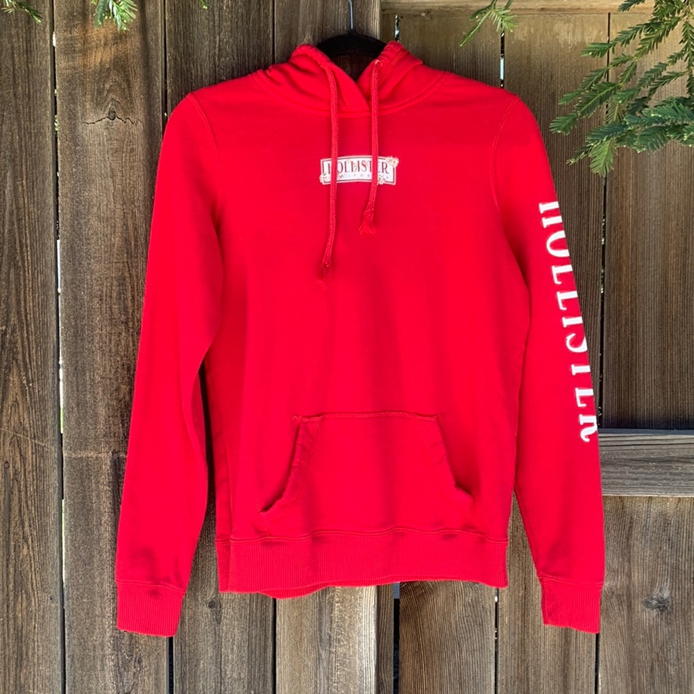 Red Hollister Hoodie
